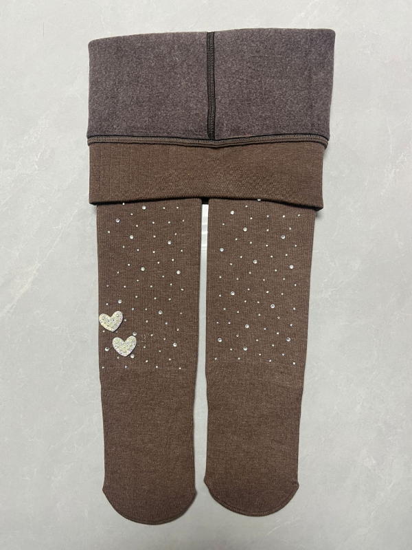 Gyerek harisnya téli, vastag, egyszínű, viszkózból készült, 8 év feletti gyermekeknek