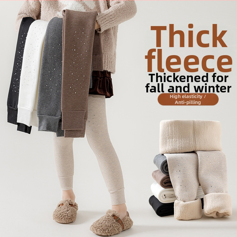 Detské pančuchy na zimu, hrubé, jednobarevné, z viskózy, pre deti nad 8 rokov