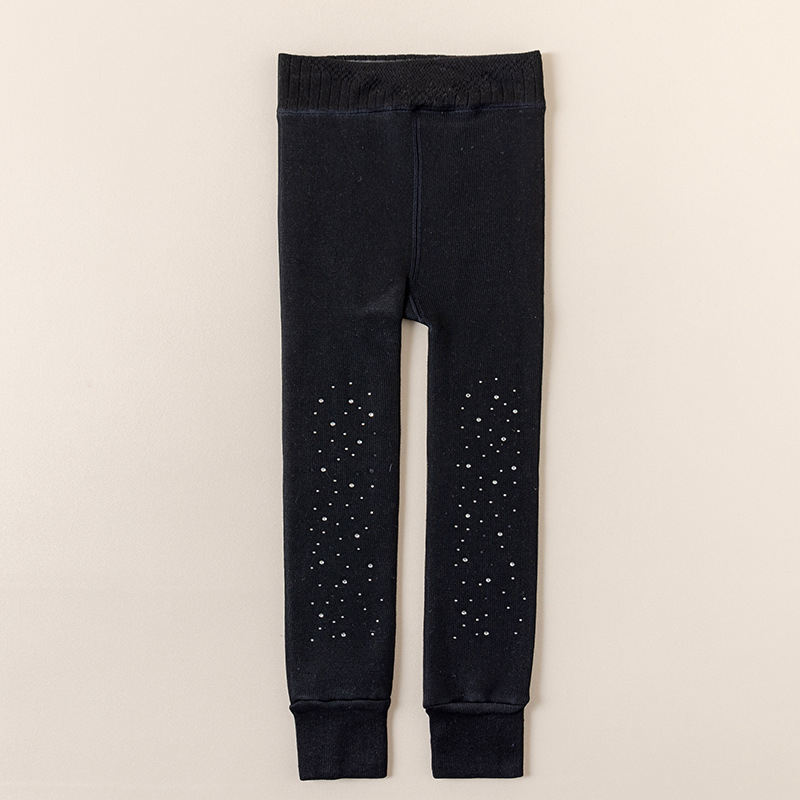 Gyerek harisnya téli, vastag, egyszínű, viszkózból készült, 8 év feletti gyermekeknek