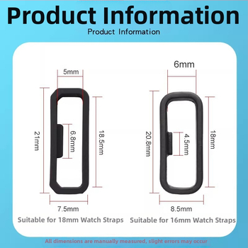 Silikoninis dirželis su sagtimi Huawei B6/B7 ir Xiaomi Mi Band 8/7 Pro – paprastas stilius