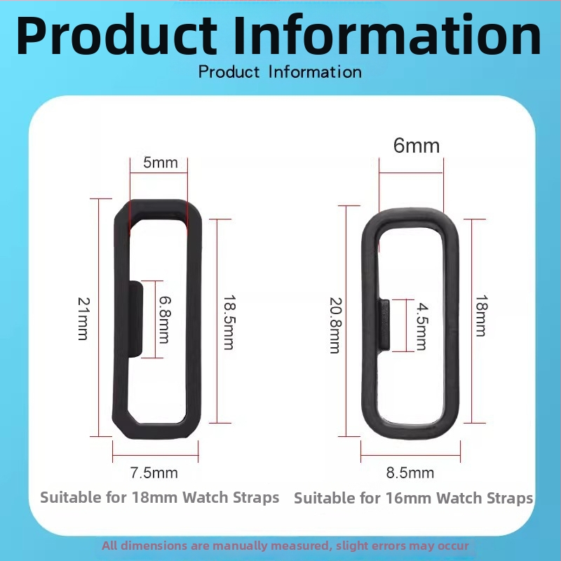 Silikónový pás s prackou pre Huawei B6/B7 a Xiaomi Mi Band 8/7 Pro – jednoduchý štýl