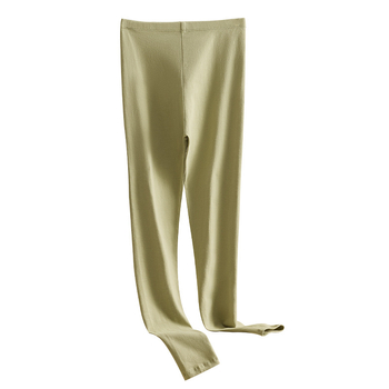 Moteriški medvilniniai terminiai leggingai su aukštu liemeniu, pakelia sėdmenis, kūno formavimas, palaiko šilumą