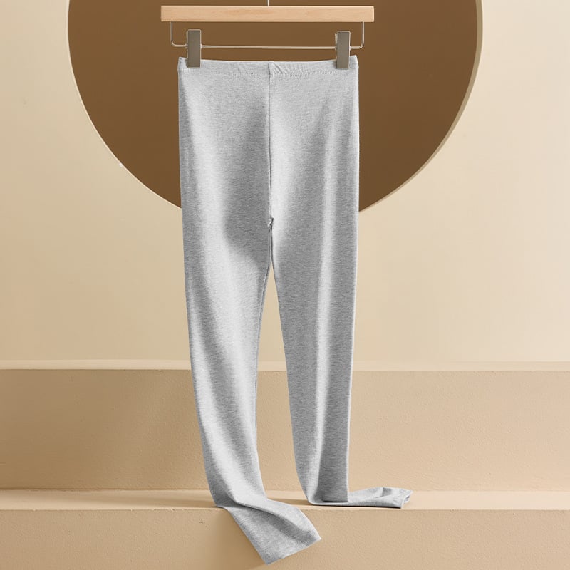 Moteriški medvilniniai terminiai leggingai su aukštu liemeniu, pakelia sėdmenis, kūno formavimas, palaiko šilumą