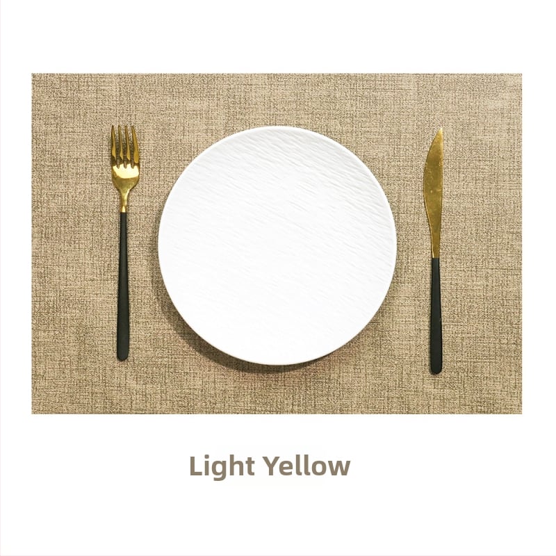 PVC toidulaua matt, ühtlane mustriga, ruutme kuju, jaapani stiil, kaubamärk Fu pai