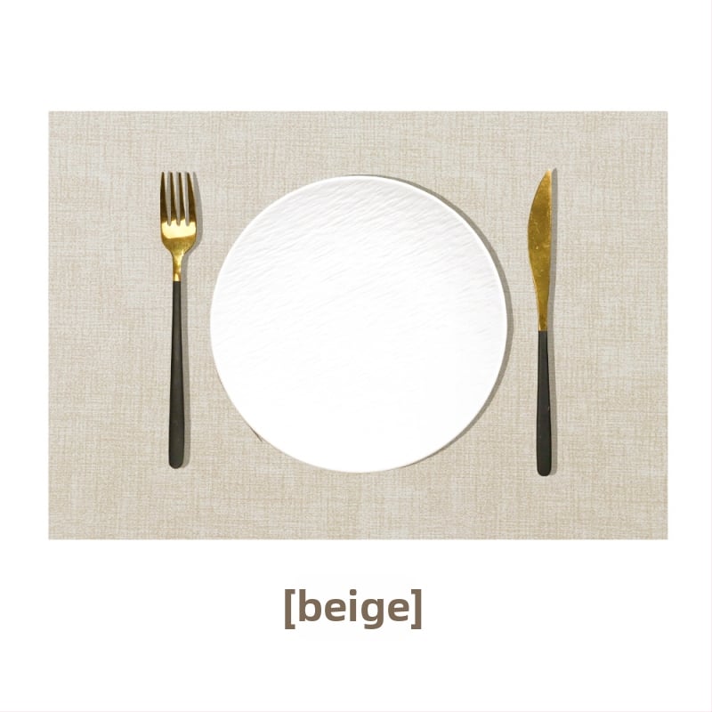 PVC toidulaua matt, ühtlane mustriga, ruutme kuju, jaapani stiil, kaubamärk Fu pai