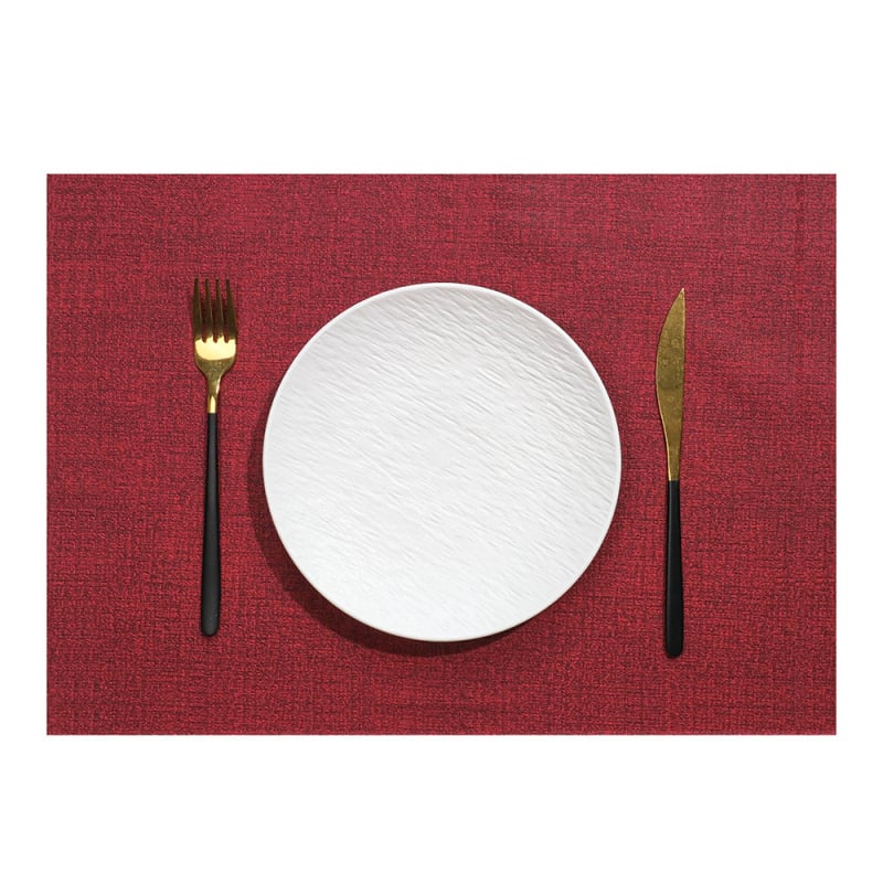 PVC toidulaua matt, ühtlane mustriga, ruutme kuju, jaapani stiil, kaubamärk Fu pai