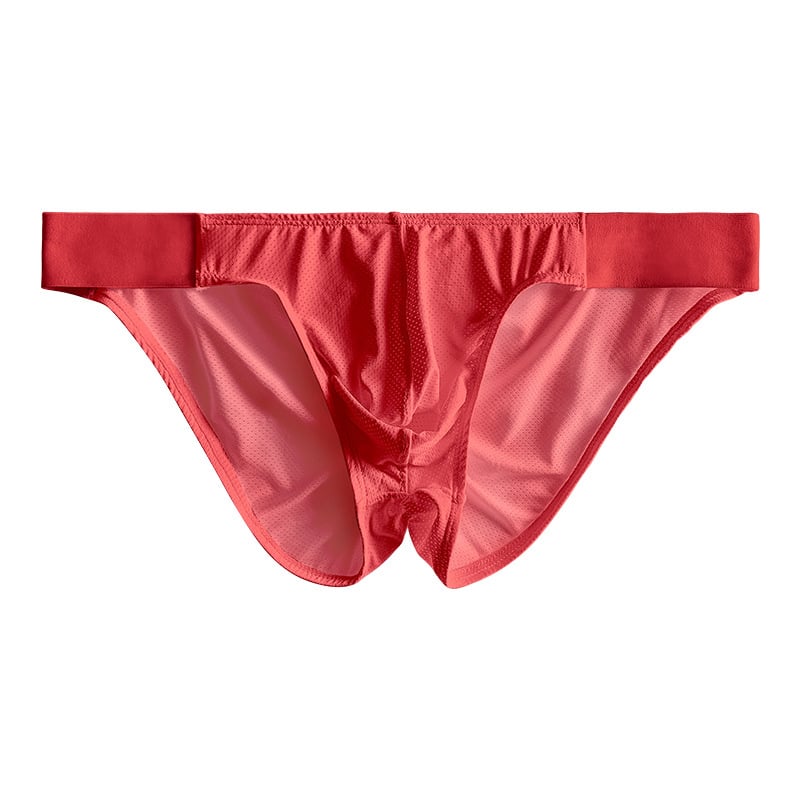 Meeste aluspüksid nailonist, Ice Silk, ühes toonis, madal vöökoht, hingav trikotaaž