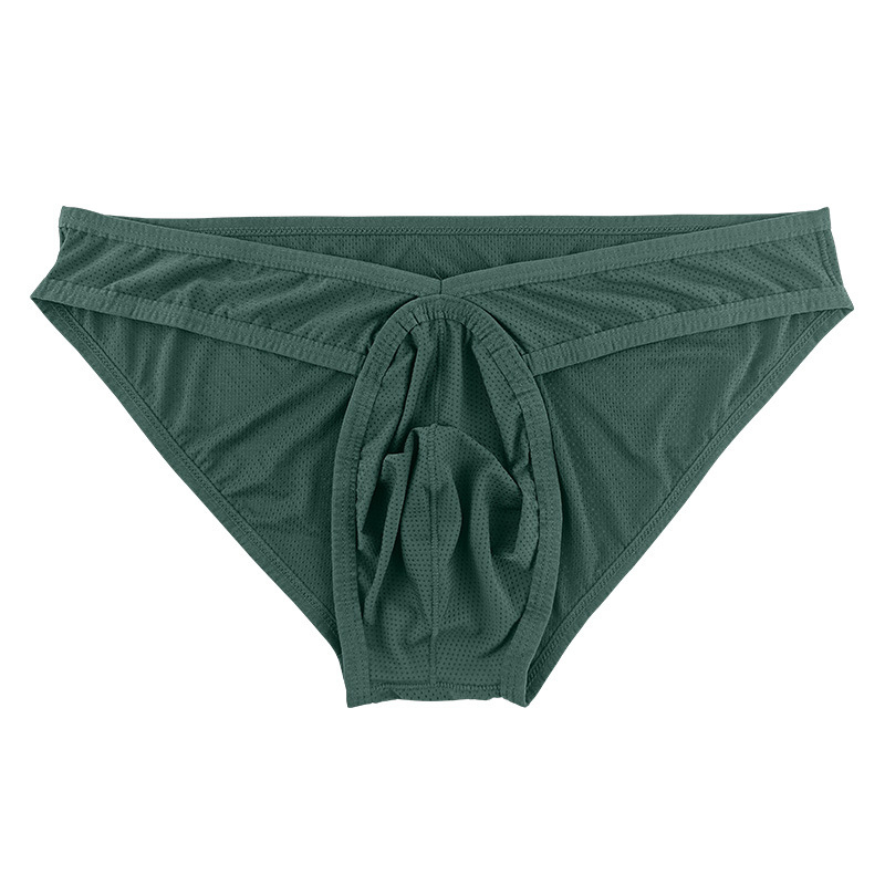 Meeste aluspüksid nailonist, Ice Silk, ühes toonis, madal vöökoht, hingav trikotaaž