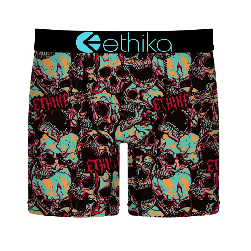 Boxeri pentru bărbați - uscare rapidă, respirabile, fără cusături, talie medie, material din fibre reciclate