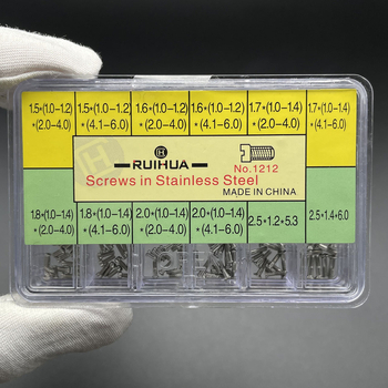 Σετ βιδών για το πίσω καπάκι ρολογιού, ανοξείδωτο ατσάλι, με βίδες φλατ και Philips, για επισκευή ρολογιών (Καλοκαίρι 2025)