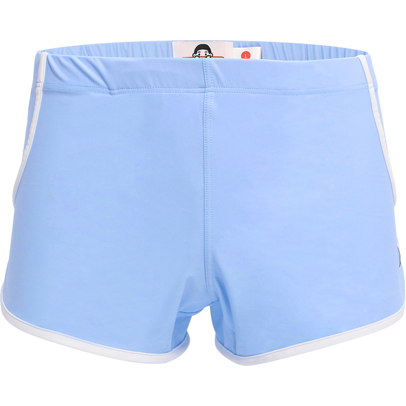 Мъжки домашни шорти, найлон Ice Silk, 80-90% найлон, права тъкан, за всички сезони