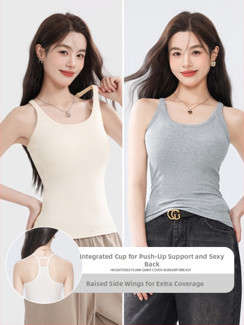 If elegant sievietes top ar dubultām lencēm, slaids siluets, īss garums, vienkrāsains viskozes audums, 90–95% viskoze