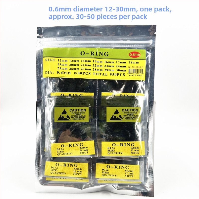 Vodotesný tesniaci krúžok pre zadný kryt hodiniek – sada nástrojov, domáce použitie, 1 sada