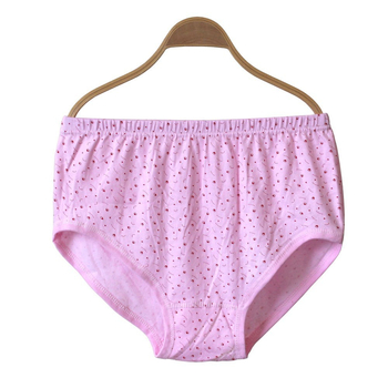 Памучно бельо за мъже и жени със средна талия, дишащо, едноцветно, 100% памук, за пенсионери