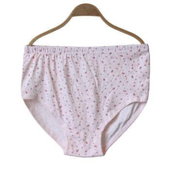 Памучно бельо за мъже и жени със средна талия, дишащо, едноцветно, 100% памук, за пенсионери