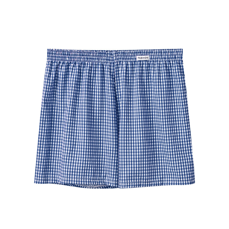 Мъжки боксерки с каре, полиестерна тъкан, средна талия, дишащи