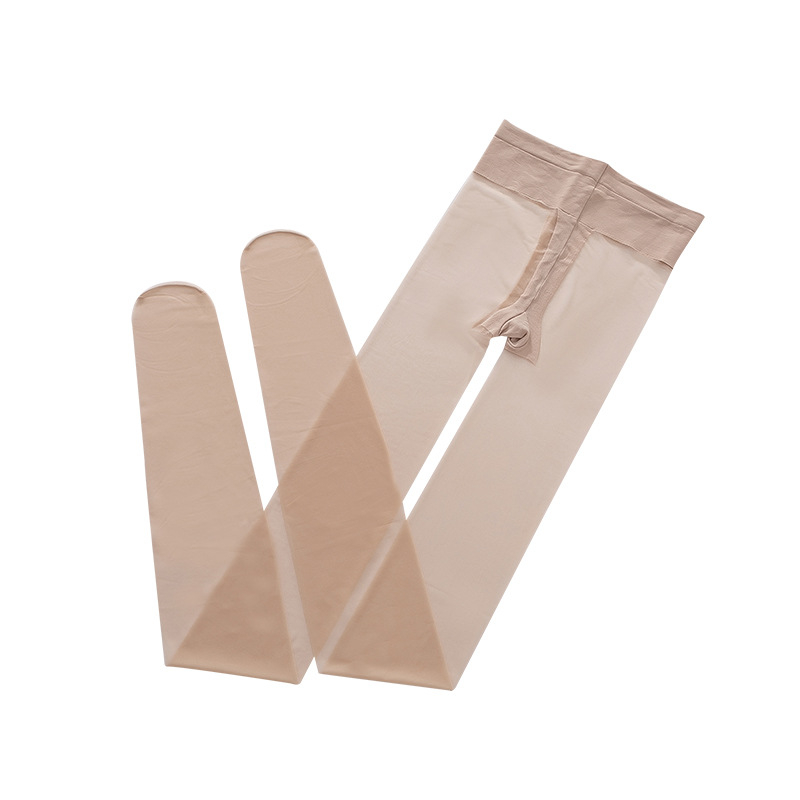 byskangel Ultra-tanke 8D najlon čarape s bezprstnom zonom, nevidljive, nylon Core-Spun vlakno, T-Crotch