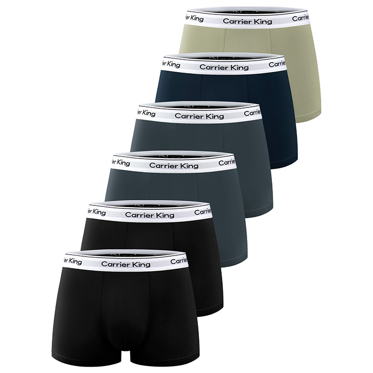 Muške boxerice od 100% pamuka, pletene, srednji pojas, prozračne i udobne