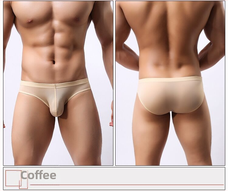 Meeste ice silk aluspüksid U‑convektsiooni disainiga, hingavad, lihtsa kudumisega kangas, peamine materjal Nylon 80–90%