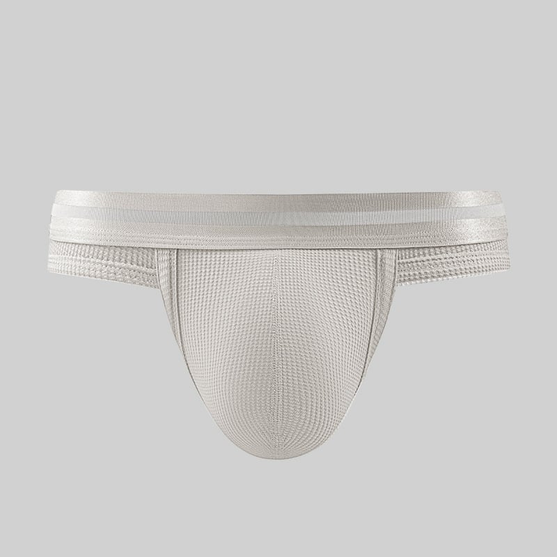 Meeste aluspüksid vahvlipuuvillast, hingavad, kõrge elastus, kootud materjal, ühestooniline muster