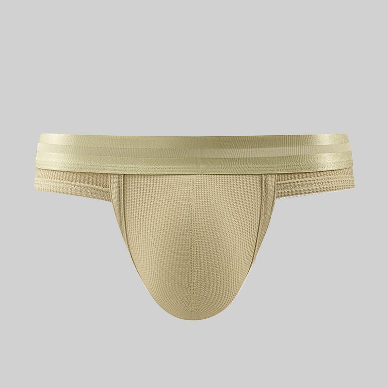 Meeste aluspüksid vahvlipuuvillast, hingavad, kõrge elastus, kootud materjal, ühestooniline muster