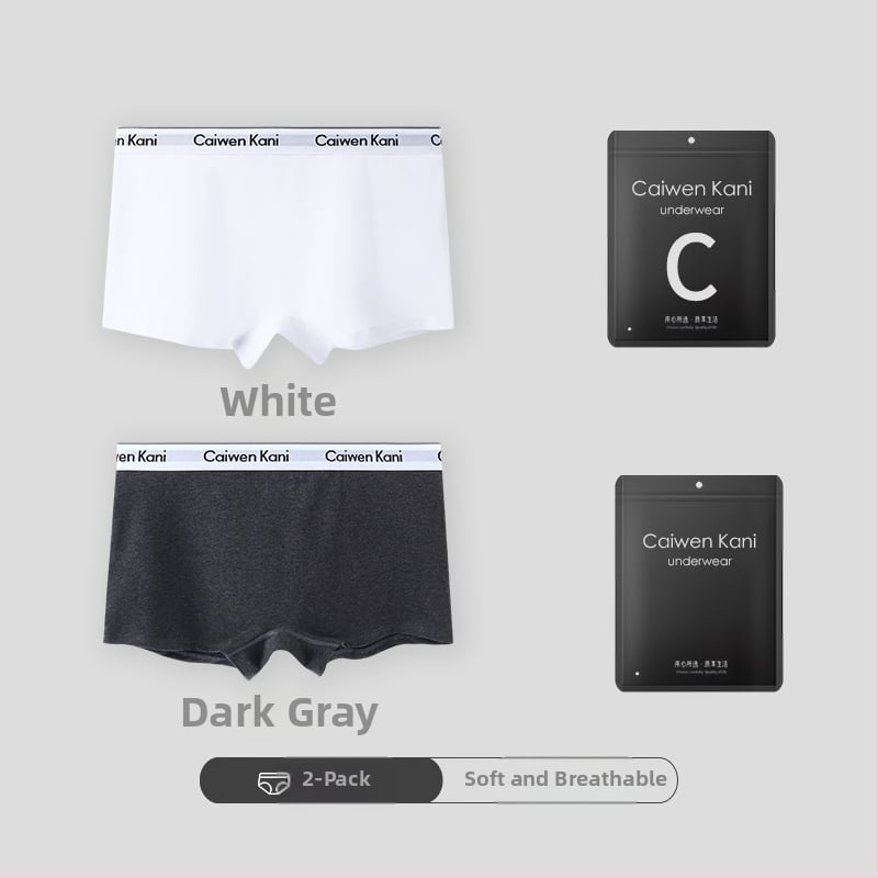 Дамски памучни боксерки безшевни, дишащи, средна талия