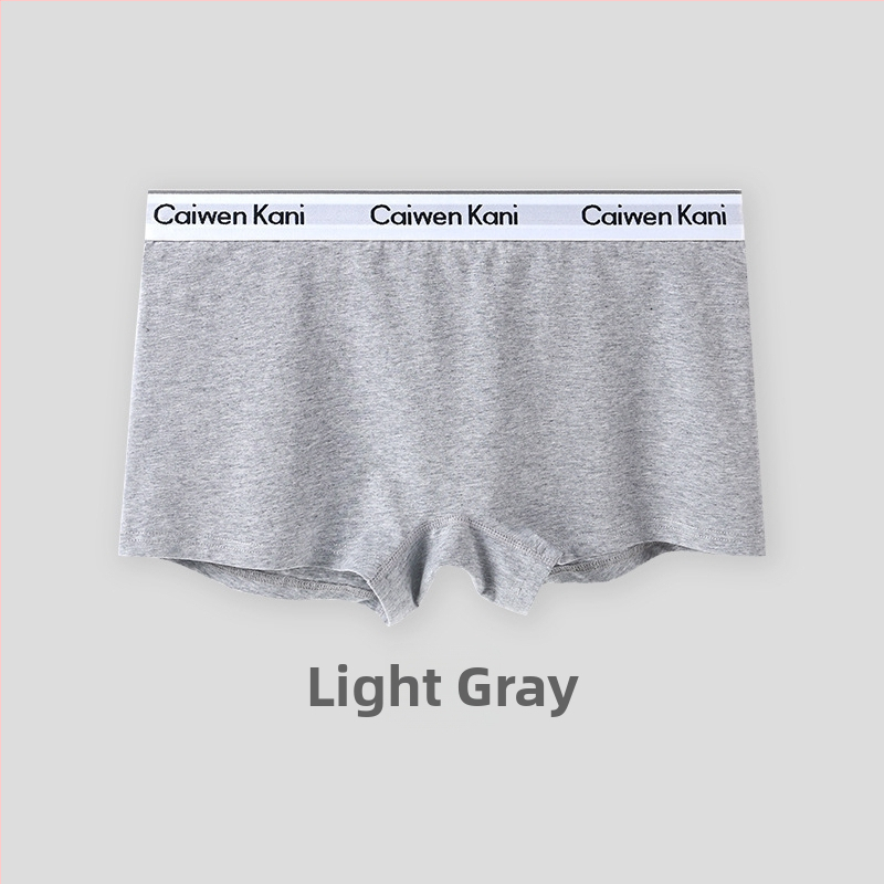 Дамски памучни боксерки безшевни, дишащи, средна талия