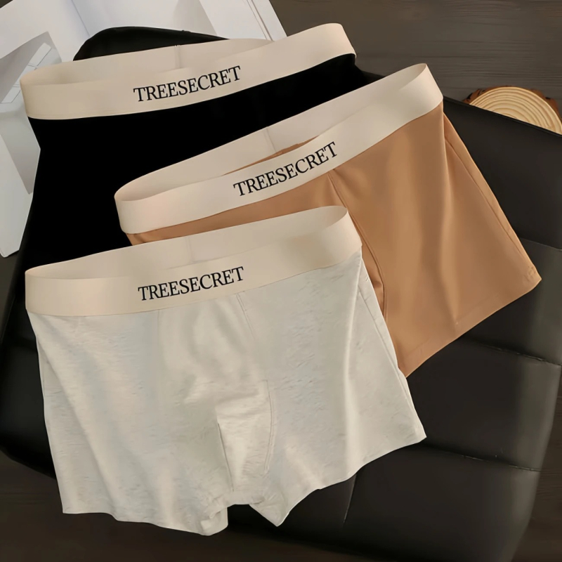 Muške bokserice, prozračan Milk Silk materijal, rib-knit pletenina, srednji struk, 90–95% poliester