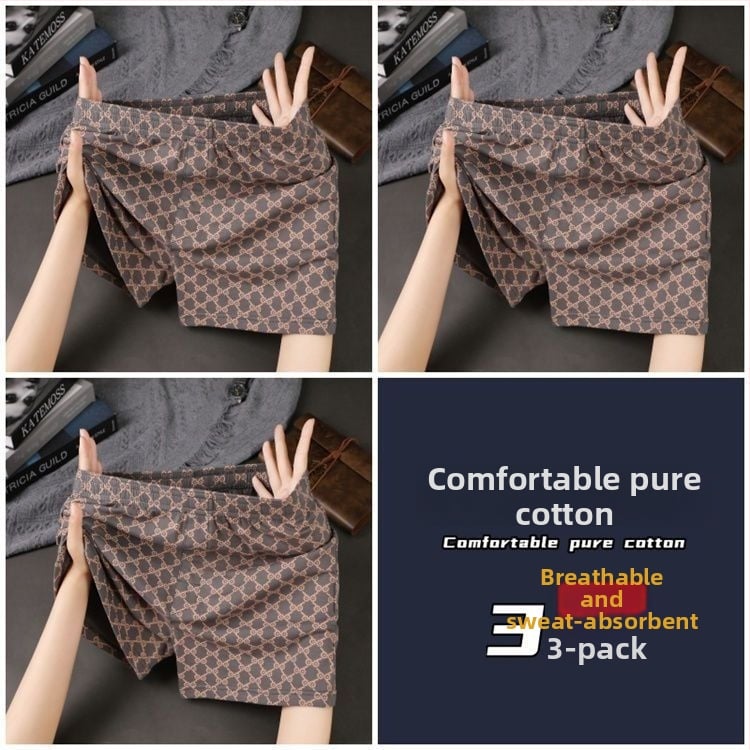 Meeste puuvillased bokserid, hingavad, keskmise kõrgusega vöökoht, 90–95% puuvill, kevadhooajaks