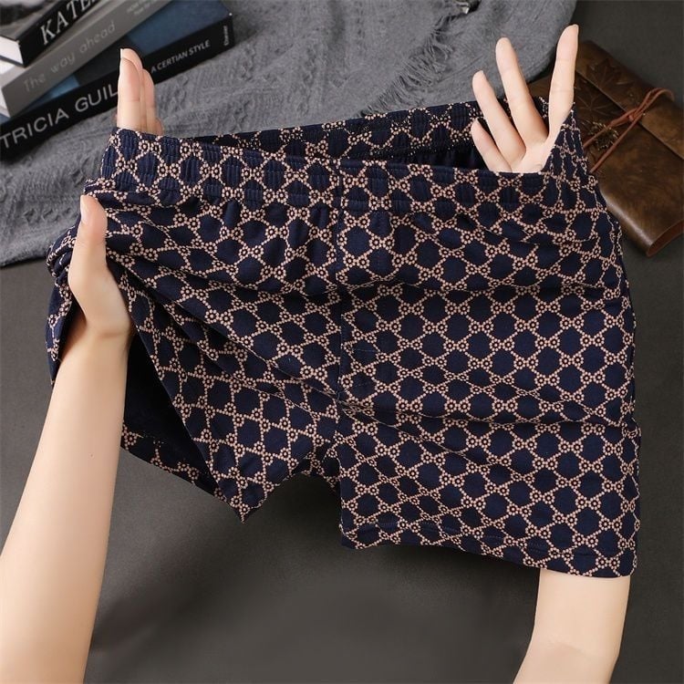 Meeste puuvillased bokserid, hingavad, keskmise kõrgusega vöökoht, 90–95% puuvill, kevadhooajaks