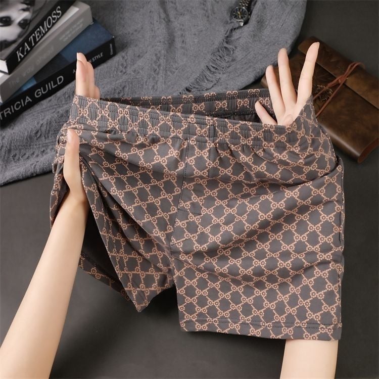 Meeste puuvillased bokserid, hingavad, keskmise kõrgusega vöökoht, 90–95% puuvill, kevadhooajaks