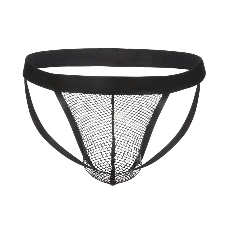 Meeste võrgust bokserid madala vöökoha, hingav kootud materjal, kubemesevooder elastaaniga