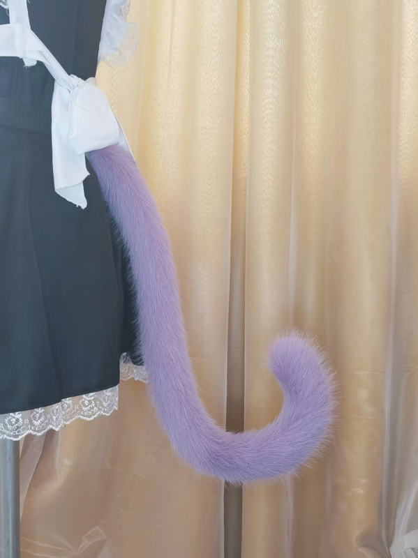 Cosplay опашка лисица и котка – ръчно изработени аксесоари за лоли аниме прислужница костюм, Yihong, налични на склад, за възрастни, Есен 2025