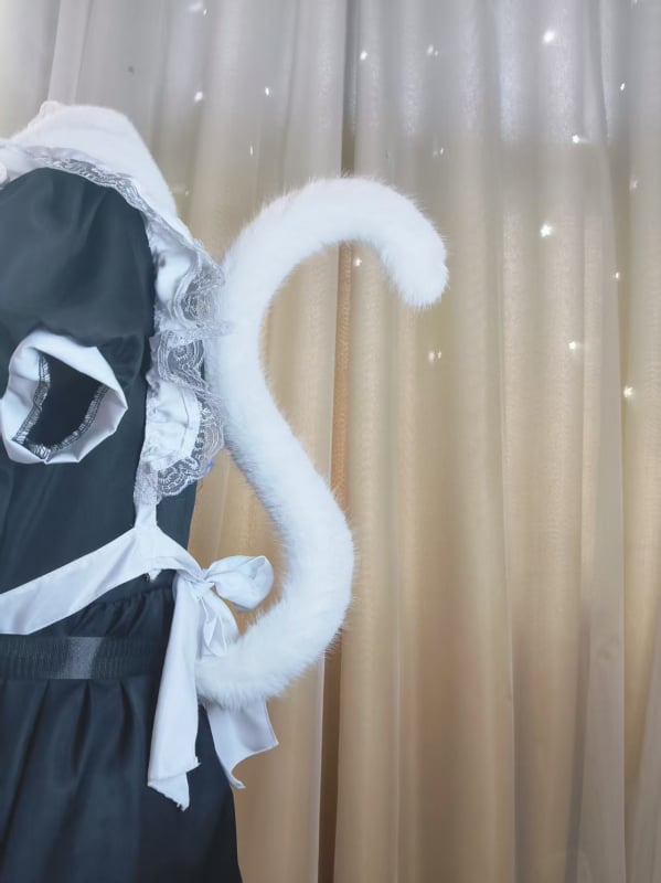 Cosplay опашка лисица и котка – ръчно изработени аксесоари за лоли аниме прислужница костюм, Yihong, налични на склад, за възрастни, Есен 2025
