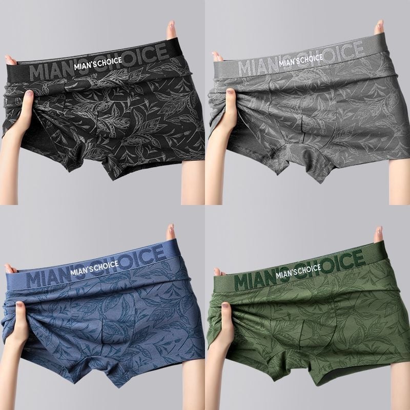 Vyriskos kvėpuojančios nailono boxeriai, vidutinio liemens, kirkšnies įdėklas 91–95% nailono