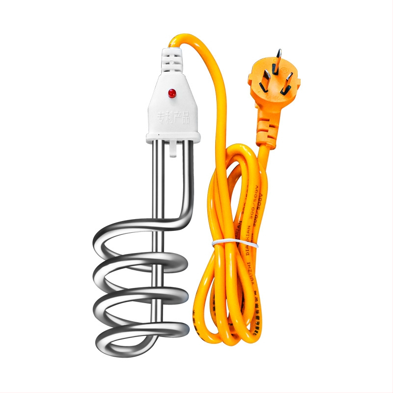 Elektrická tyč na rýchly ohrev vody s automatickým vypnutím, proti úniku, 2–3 kW, pre domáce použitie