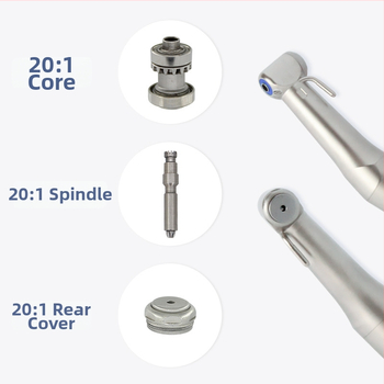 Stražnji poklop pogonske osovine za dentalni implantatni ručni alat, omjer 20:1, ubrzanje 1:5, dodatak X95L