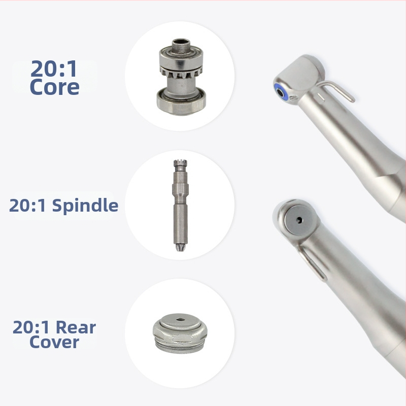 Zadný kryt pohonu pre ručný nástroj pre dentálny implantát, pomer 20:1, zrýchlenie 1:5, príslušenstvo X95L
