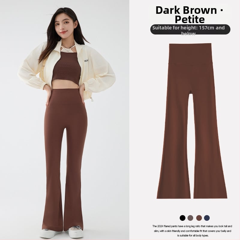 Sieviešu bikses ar polārai odere, ar nedaudz izstieptu siluetu, neilona–spandex maisījums (70-80% neilona, <30% spandex), bieza un silta, 3D raksts