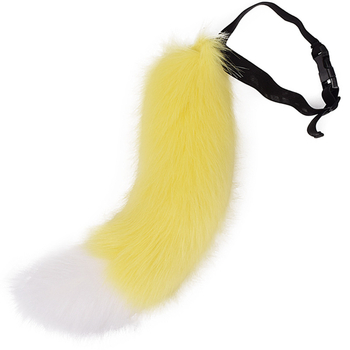 Cosplay реалистична лисица опашка, гъвкава и регулируема, аксесоар за костюм, за възрастни, есен 2024