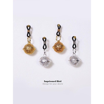 Еластична щипка с гумено пръстенче, регулируема еластичност, лесна за носене — дворцов камбанен дизайн