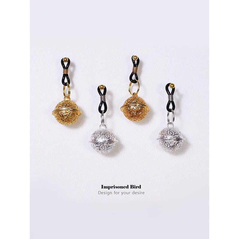 Еластична щипка с гумено пръстенче, регулируема еластичност, лесна за носене — дворцов камбанен дизайн