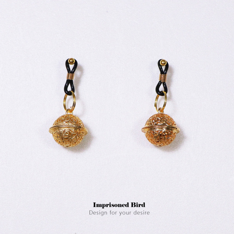 Еластична щипка с гумено пръстенче, регулируема еластичност, лесна за носене — дворцов камбанен дизайн