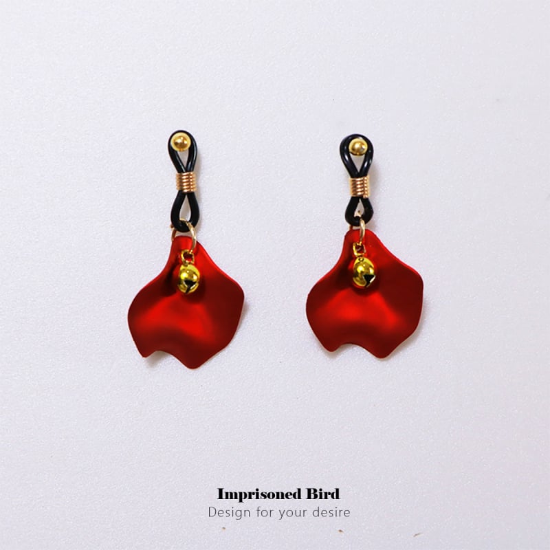 Еластична щипка с гумено пръстенче, регулируема еластичност, лесна за носене — дворцов камбанен дизайн