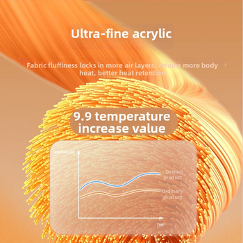 Vyrų pagrindinio sluoksnio marškinėliai su mock-neck, antibakteriniai, termiški, ekstra stora 301–350 g/m², Derong akrilas