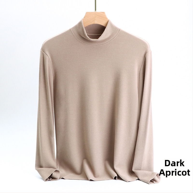 Vyrų pagrindinio sluoksnio marškinėliai su mock-neck, antibakteriniai, termiški, ekstra stora 301–350 g/m², Derong akrilas