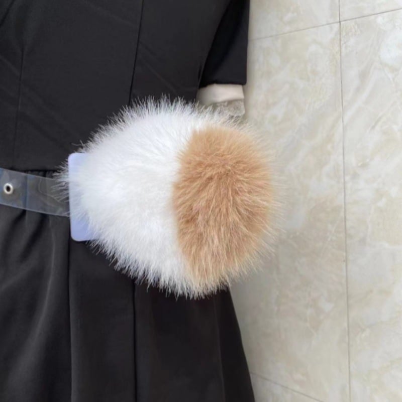 Cosplay плюшена опашка за зайче - с гласово управление и електрическа работа за сценични изпълнения (За деца, пролет 2025)