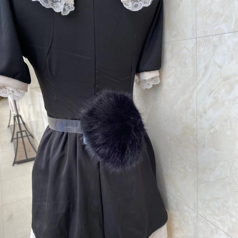 Cosplay плюшена опашка за зайче - с гласово управление и електрическа работа за сценични изпълнения (За деца, пролет 2025)