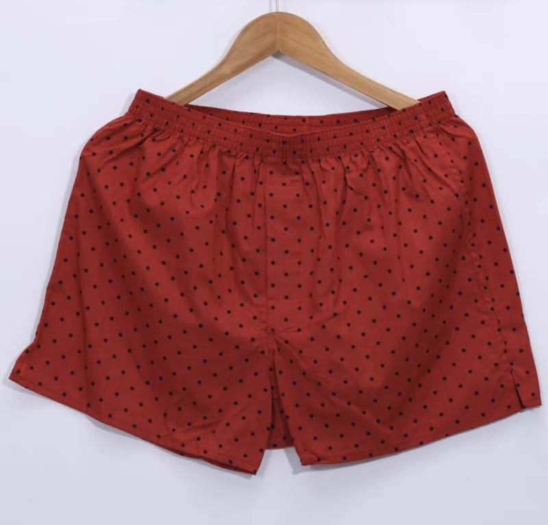 Vyriniai medvilniniai bokseriai, kvėpuojantys, vidutinio liemens, austas audinys, 100% medvilnė