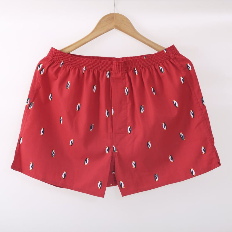 Vyriniai medvilniniai bokseriai, kvėpuojantys, vidutinio liemens, austas audinys, 100% medvilnė